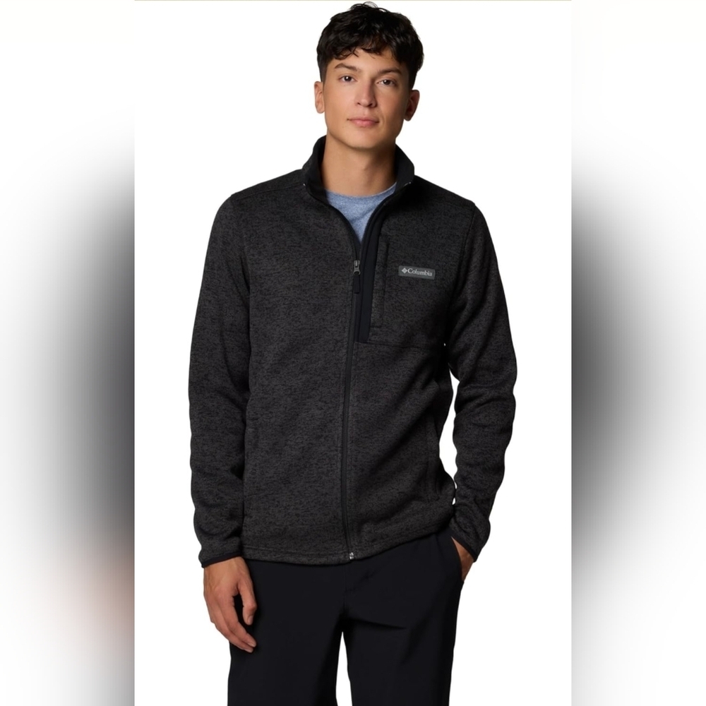 Columbia Black Full-Zip Jacket